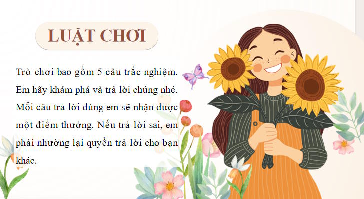 Trò chơi khởi động Lịch sử 10 Bài 8