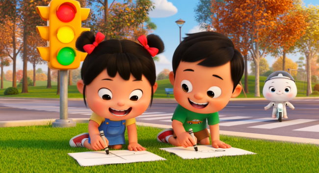 Video khởi động Mĩ thuật 3 Chủ đề 10