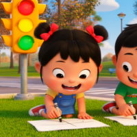 Video AI khởi động Mĩ thuật 3 Chủ đề 10: An toàn giao thông