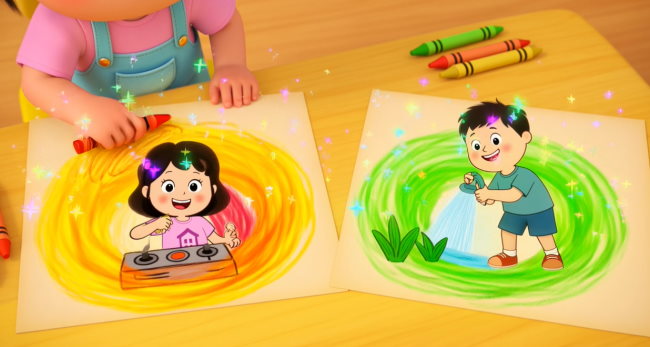 Video khởi động Mĩ thuật 3 Chủ đề 9