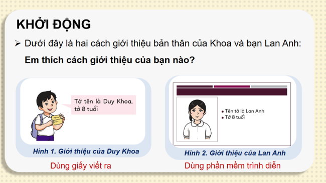 PowerPoint Tin học 3 Bài 1: Em làm quen với phần mềm trình chiếu