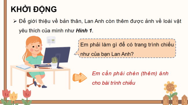 PowerPoint Tin học 3 Bài 2: Thêm ảnh vào trang trình chiếu