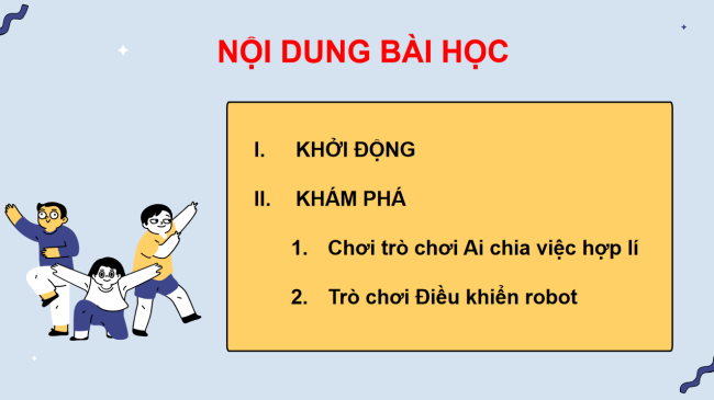 PowerPoint Tin học 3 Bài 3: Em tập làm người chỉ huy giỏi
