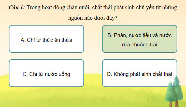 Công nghệ Chăn nuôi 11 Bài 22