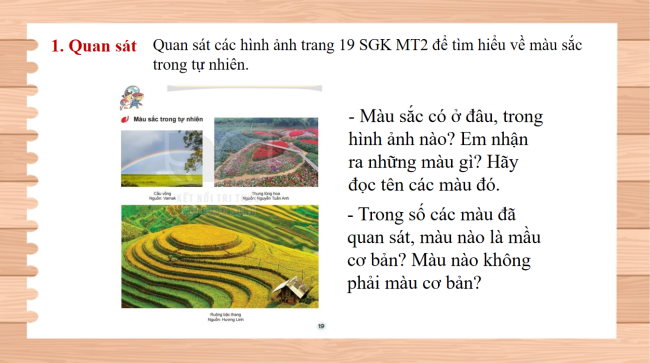 PowerPoint Mĩ thuật 2 Chủ đề 4: Những mảng màu yêu thích