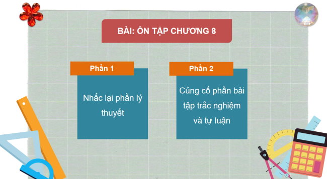 PowerPoint Toán 6 Bài tập cuối chương 8