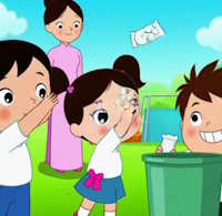 Video AI khởi động Hoạt động trải nghiệm 1 Bài 21: Giữ gìn môi trường sạch đẹp