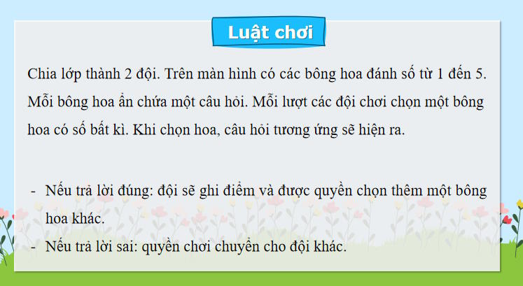 Trò chơi khởi động Tin học 10 Bài 24