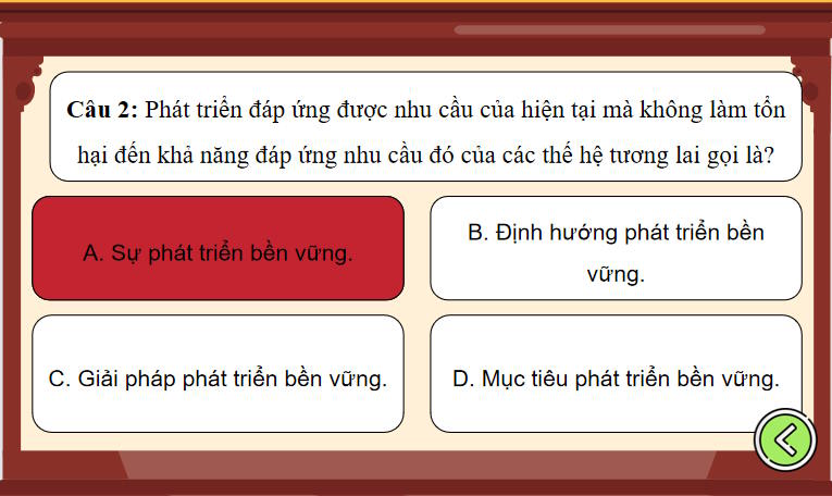 Game khởi động Địa lí 10 Bài 40