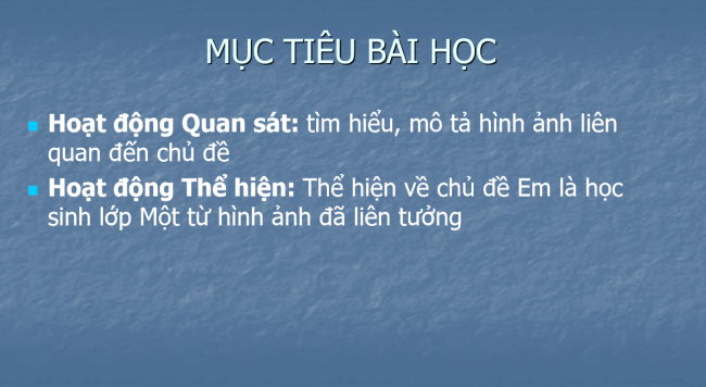 PowerPoint Mĩ thuật 1 Chủ đề 9: Em là học sinh lớp 1