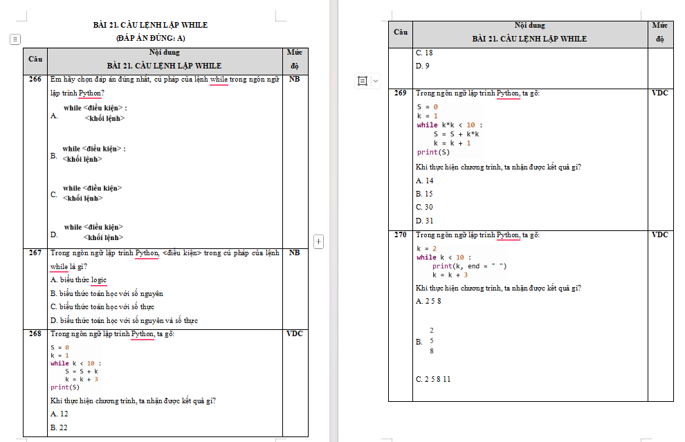 Trò chơi khởi động Tin học 10 Bài 21