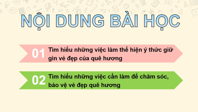 PowerPoint Đạo đức 2 Bài 14: Giữ gìn cảnh đẹp quê hương