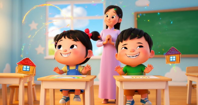 Video khởi động Mĩ thuật 1 Chủ đề 1