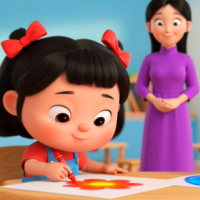 Video AI khởi động Mĩ thuật 1 Chủ đề 5: Màu cơ bản trong mĩ thuật