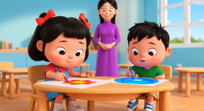 Video khởi động Mĩ thuật 1 Chủ đề 5