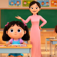 Video AI khởi động Mĩ thuật 1 Chủ đề 9: Em là học sinh lớp 1