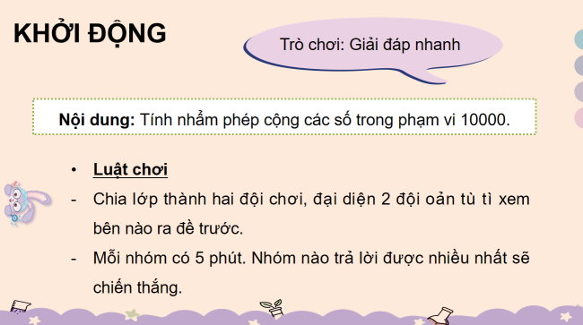 PowerPoint Toán 3: Phép trừ các số trong phạm vi 10000