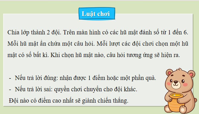 Trò chơi khởi động Công nghệ 11 Bài 24