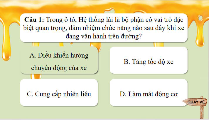 Trò chơi khởi động Công nghệ 11 Bài 24