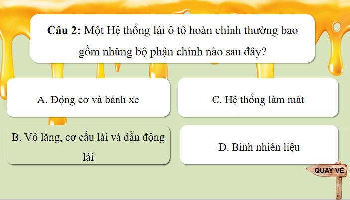 Trò chơi khởi động Công nghệ 11 Bài 24