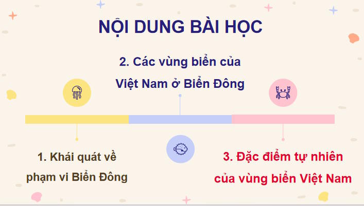 Phạm vi biển đông Vùng biển đảo và đặc điểm tự nhiên vùng biển đảo Việt Nam
