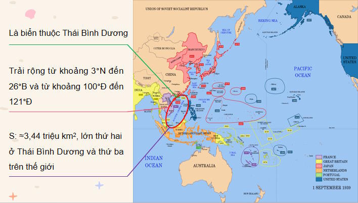 Phạm vi biển đông Vùng biển đảo và đặc điểm tự nhiên vùng biển đảo Việt Nam