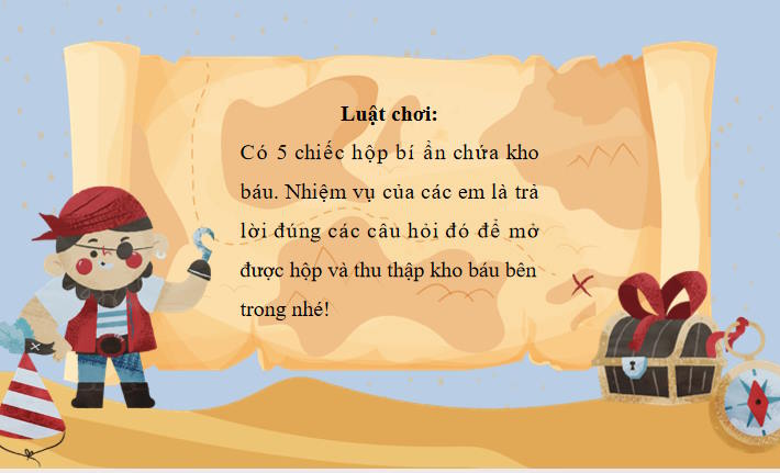 Trò chơi khởi động Sinh học 11 Bài 18