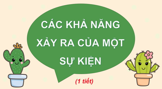 PowerPoint Toán 3: Các khả năng xảy ra của một sự kiện