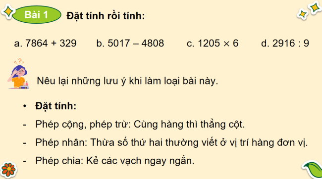 PowerPoint Toán 3: Em làm được những gì trang 47