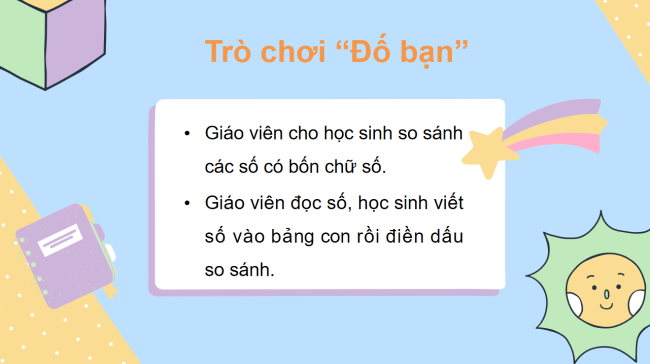 PowerPoint Toán 3: So sánh các số có năm chữ số