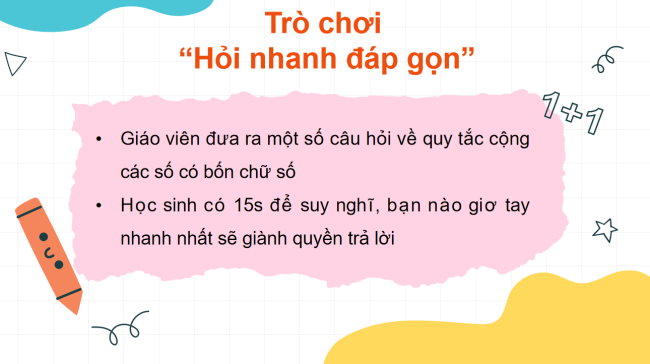 PowerPoint Toán 3: Phép cộng các số trong phạm vi 100000
