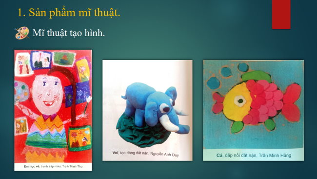 owerPoint Mĩ thuật 1 Chủ đề 1: Mĩ thuật trong nhà trường