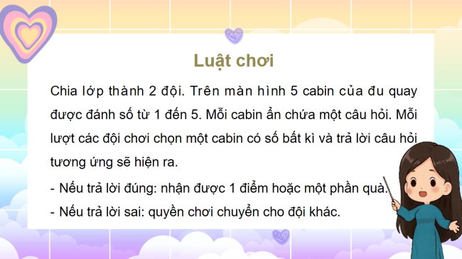 Game khởi động Tiếng Việt 3 Bài 30: Một mái nhà chung