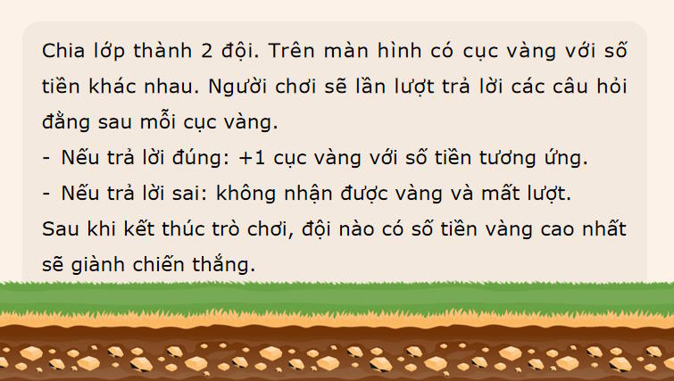 Trò chơi khởi động Công nghệ Trồng trọt 10 Bài 24