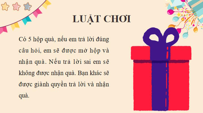 Game khởi động Sinh học 10 Bài 9