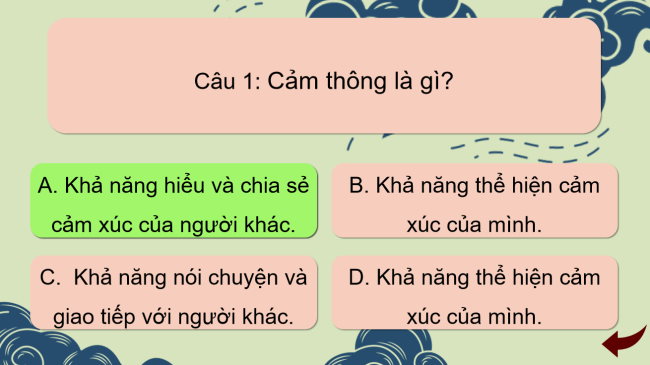 Game khởi động Đạo đức 4 Bài 1: Biết ơn người lao động