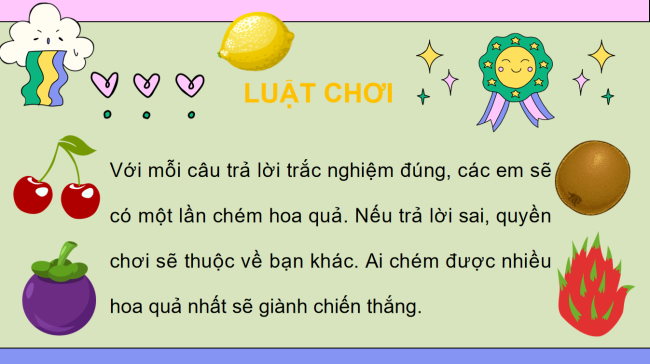 Game khởi động Khoa học 4 Bài 28: Ôn tập chủ đề con người và sức khỏe
