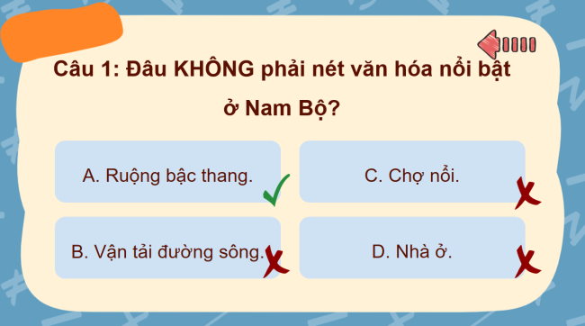 Game khởi động Lịch sử - Địa lí 4 Bài 26