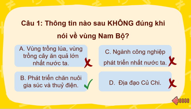 Game khởi động Lịch sử - Địa lí 4 Bài 29: Ôn tập