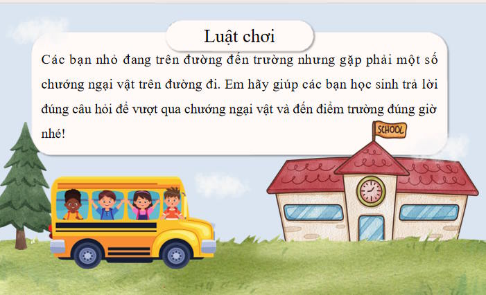 Game khởi động Vật lí 10 Bài 12
