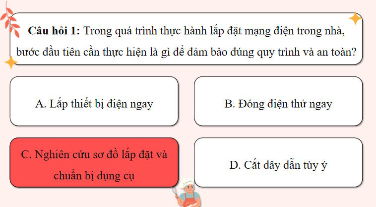 Công nghệ 9 Lắp đặt mạng điện Bài 6