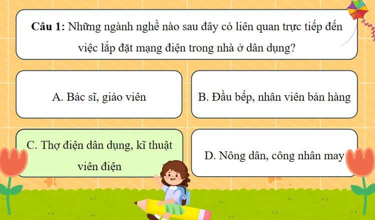 Công nghệ 9 Lắp đặt mạng điện Bài 7
