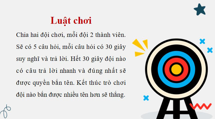 Game khởi động Vật lí 10 Bài 21