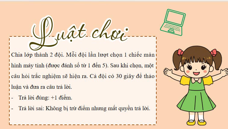 Game khởi động Vật lí 10 Bài 24
