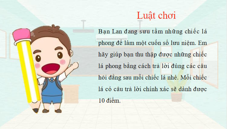 Game khởi động Vật lí 10 Bài 25