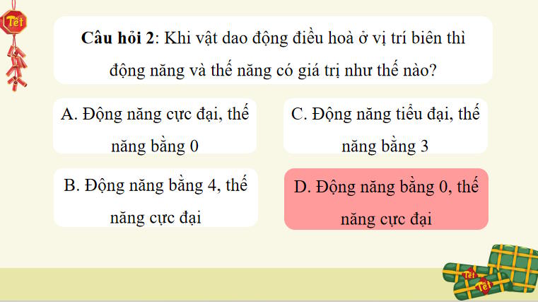 Trò chơi khởi động Vật lí 11 Bài 5