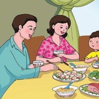 Trò chơi khởi động Công nghệ 6 Bài 6: Dự án Bữa ăn kết nối yêu thương