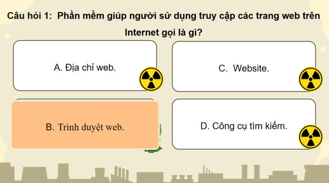 Game khởi động Tin học 6 Bài 6