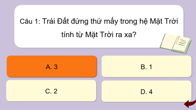 Game khởi động Khoa học tự nhiên 6 Bài 54
