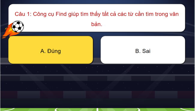 Game khởi động Tin học 6 Bài 13